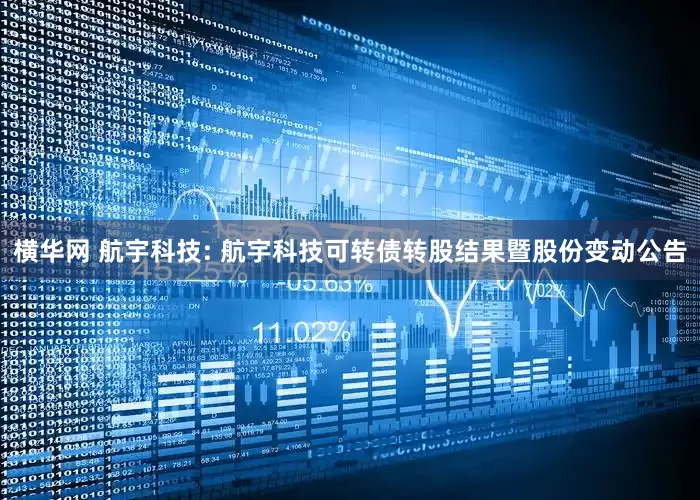 横华网 航宇科技: 航宇科技可转债转股结果暨股份变动公告